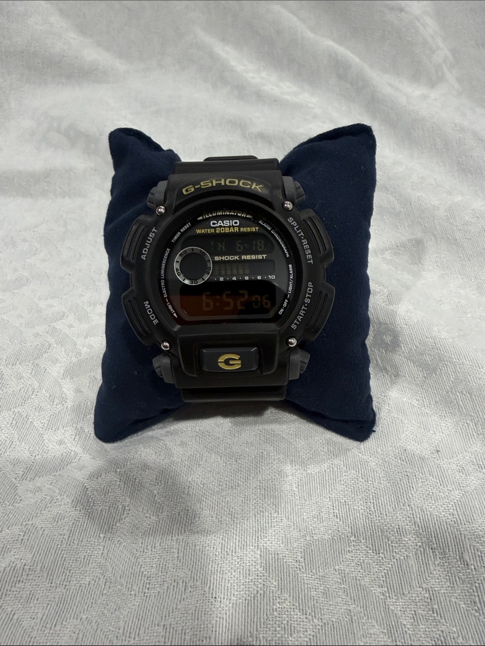 G-Shock Black and Gold Digital Sport Watch